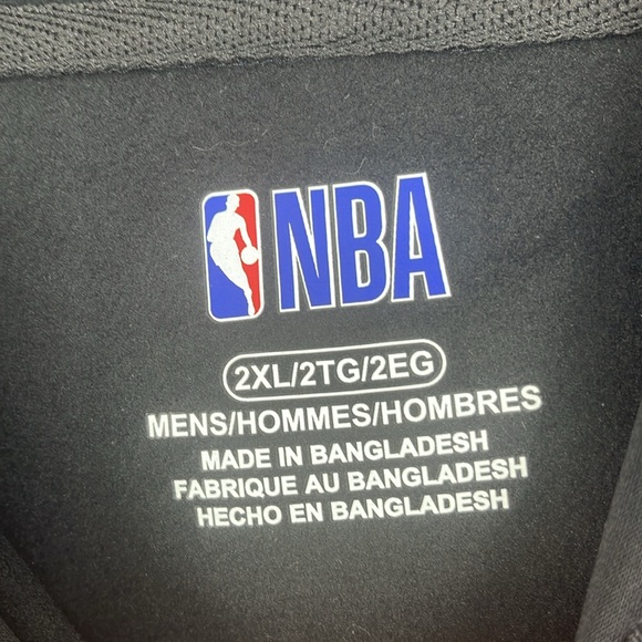 Miami Heat NBA black red hoodie long sleeve kangaroo pocket men’s 2XL pullover - Picture 10 of 14